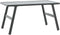 vidaXL - Tuintafeltje - 90x45x35 - cm - gepoedercoat - staal - zwart