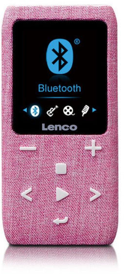 Lenco Xemio-861 - MP3-speler met Bluetooth® en 8 GB micro SD - Roze