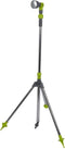 Kinzo Verstelbare Tuindouche - ⌀56 x 160/220CM - Douchekop 6 Waterstanden - Groen/Zilver