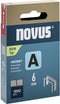 Novus Tools 042-0776 - Nieten Type 53 - Fijndraad 0.75 mm - 800 stuks (6 mm x 11.3 mm)