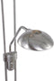 Steinhauer olet - Vloerlamp - 1 lichts - H 180 cm - Staal