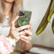 iMoshion Hoesje Geschikt voor Samsung Galaxy A41 Hoesje Siliconen - iMoshion Design hoesje - Groen / Transparant / Monstera Leaves
