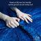 Ella® Verzwaringsdeken Kind 2,4kg 90x120 cm - Weighted Blanket - 100% Katoen Overtrek - Grijs Blauw
