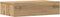 vidaXL - Nachtkastje - 60x35 - cm - bewerkt - hout - artisanaal - eikenkleur