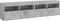 vidaXL - Tv-wandmeubels - met - LED - 2 - st - 80x30x40 - cm - betongrijs