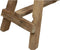 HSM Collection-Rechthoekige Bank Napels-100x30x47-Naturel-Teak