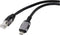 Renkforce RF-6055780 - USB-C naar RJ45 Netwerk Adapterkabel 3.00 m - Zwart