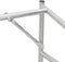 vidaXL - Haardhoutrek - met - regenhoes - 151x80,5x110,5 - cm - staal