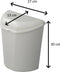 ProPlus Afvalbak met Deksel - 6 liter - Grijs - Geschikt voor Caravan en Camper