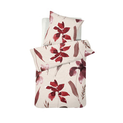 Cinderella Koester - Dekbedovertrek - 100% Katoen - 135 x 200 / 80 x 80 cm - Rood