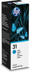 HP 31 - Inktcartridge - 70 ml - Cyaan (1 stuk)