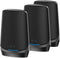 Netgear Orbi RBKE963B - Mesh WiFi 6E-systeem - Quad-band tot 830 m2 dekking - Black Edition (3 stuks)