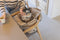 Designed by Lotte Tico - Draagtas Hond - Pluche uitneembare binnenvoering - Beige - 42x20x35 cm