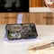 iMoshion Hoesje Geschikt voor Samsung Galaxy S23 FE Hoesje Met Pasjeshouder - iMoshion Design Bookcase smartphone - Paars / Purple Marble