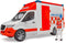 Bruder 2676 - Mercedes Sprinter ambulance - Licht- en geluidmodule - Oranje/Wit