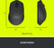 Logitech M280 - Draadloze Muis - 2 jaar batterijduur - Zwart