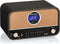Roadstar HRA-1782ND+BK - DAB+ Retro Radio & CD Speler - Bluetooth USB - Zwart