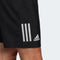 adidas Club 3Str Short - Sportbroek Heren - Polyester - Black - Maat L