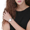 Fossil Virginia ES3282 - Dameshorloge 30 mm - Stalen horlogeband - Zilverkleurig