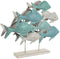 Decoratieve figuren Home ESPRIT Mediterrane Vissen 60 x 15 x 53 cm