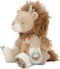 Little Dutch Safari Friends - Activiteitenknuffel Leeuw - Zachte vriend met texturen en bijtring - Beige