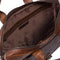 Justified leren aktetas cognac