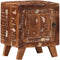 vidaXL - Nachtkastje - 40x32x46 - cm - massief - gerecycled - hout