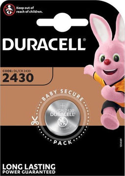 Duracell DL2430 - Wegwerpbatterij Lithium 3 V - Zilver