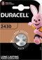 Duracell DL2430 - Wegwerpbatterij Lithium 3 V - Zilver