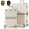 ONYX 2-delige Kofferset - Handbagage en Check-in koffer - 33L/100L - TSA slot - 360° spinner wielen - Lichtgewicht - Beige (2 stuks)