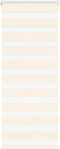 vidaXL - Zebra - Blind - 55x150 - cm - stofbreedte - 50,9 - cm - polyester - marmerbeige