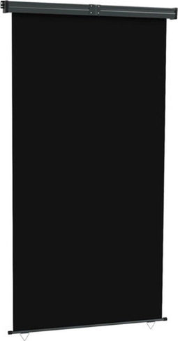 vidaXL - Balkonscherm - 175x250 - cm - zwart