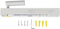 V-TAC VT-2953-N - LED Bedlampje - 3W Leeslamp en 6W Omgevingslicht - Wit