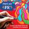 Sharpie Creative Marker Acrylverfmarkers | Brushtip | Verfmarkers op waterbasis | Inkt loopt niet door en geschikt voor de meeste oppervlakken | Diverse kleuren | 5 stuks