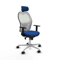 Piqueras y Crespo 1D086N2 - Bureaustoel - Hoogteverstelbaar - Blauw