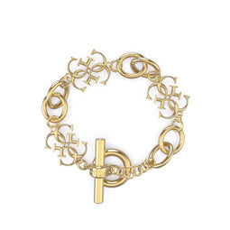 Guess JUBB01474JWYGS - Armband - Staal - Goudkleurig - 18 cm (1 stuk)