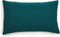 Riviera Maison Kussenhoes 50x30 - Mustique Chain Pillow Cover - Groen Blauw