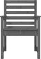 vidaXL - Tuinstoelen - 2 - st - 60x48x91 - cm - massief - grenenhout - grijs