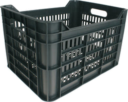 AMIGO Fietskrat 30 Liter - 100% Gerecycled Kunststof - Donkergrijs