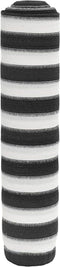 vidaXL - Privacynet - 75 - g/m² - 2x25 - m - HDPE - antracietkleurig - en - wit