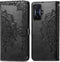 iMoshion Hoesje Geschikt voor Xiaomi Poco F4 GT 5G Hoesje Met Pasjeshouder - iMoshion Mandala Bookcase - Zwart
