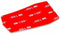 iBox H-4 BLACK-RED Auto Passieve houder Zwart, Rood