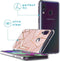 iMoshion Hoesje Geschikt voor Samsung Galaxy A40 Hoesje Siliconen - iMoshion Design hoesje - Roze / Meerkleurig / Goud / Pink Graphic