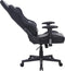 Gamestoel Tornado bureaustoel - ergonomisch verstelbaar - racing gaming stoel - zwart