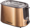 Bestron ATS1000CO - Broodrooster voor 2 sneden - 7 bruiningsniveaus koper