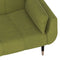 vidaXL - Slaapbank - 2-zits - met - 2 - kussens - fluweel - lichtgroen