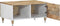 vidaXL - Salontafel - 80x50x40 - cm - massief - mangohout