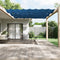 vidaXL - Luifel - verticaal - 140x1000 - cm - oxford - stof - blauw
