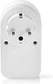 Nedis - Wi-Fi Smart Plug - Afstandsbediening - Stroommeter - Binnen