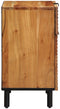 vidaXL - Nachtkastje - 50x33x60 - cm - Massief - Acaciahout